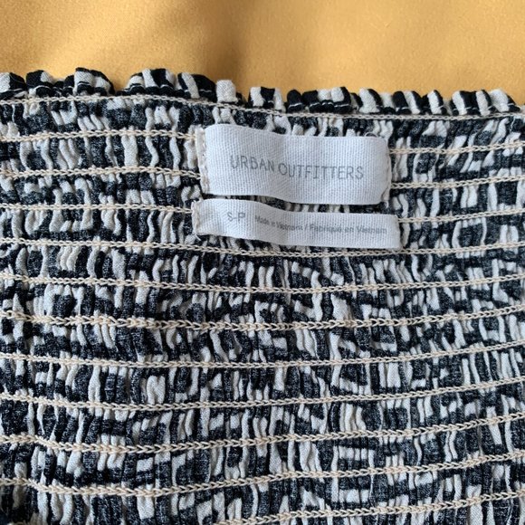 Urban Outfitters Jolene Linen Tie-Shoulder Mini Dress - Picture 4 of 4